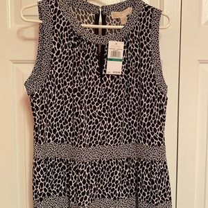 Michael Kors black and white dress